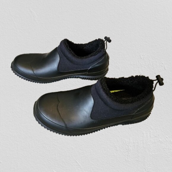 Kensie Women's Carmella Anti-Slip Fleece Lined Rain Shoes SIZE 8M BLACK - Picture 1 of 8